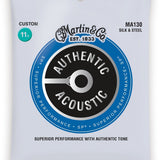 Martin Authentic SP Acoustic Guitar Strings, 6 String Set, Silk and Steel - Remenyi House of Music