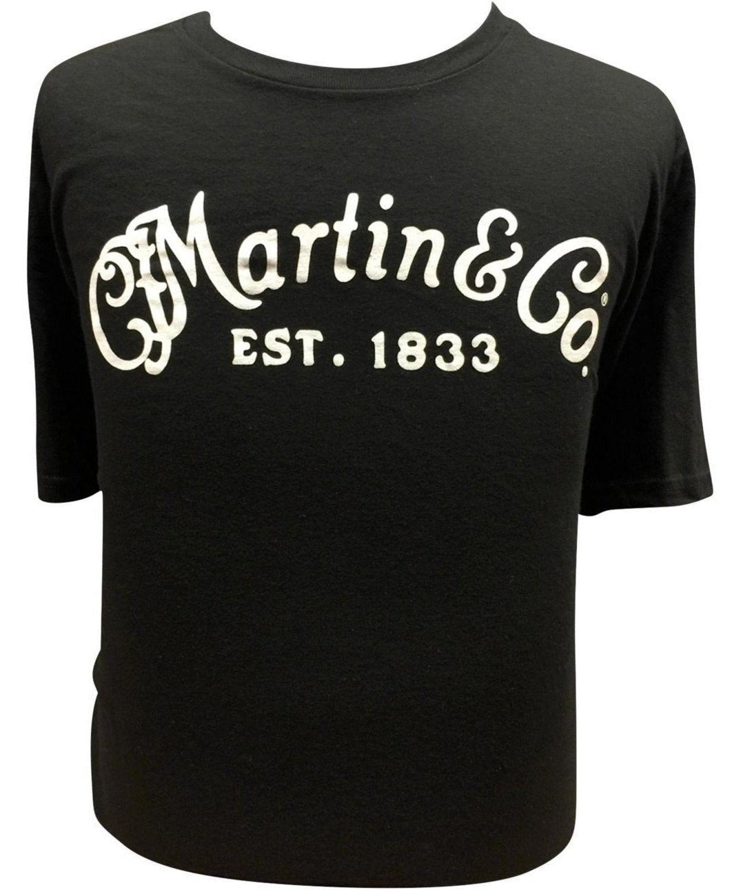 Martin Guitar T - Shirt with White Logo Large - Remenyi House of Music