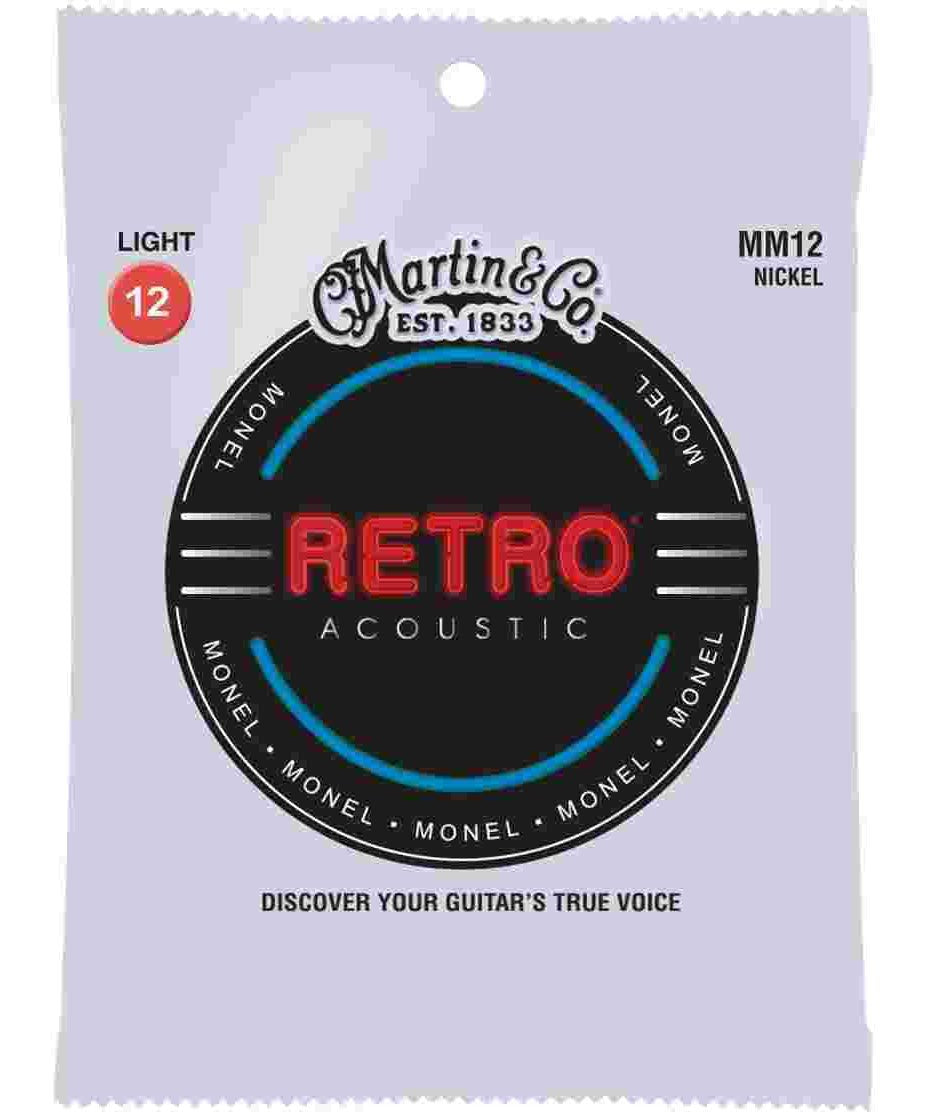 Martin MM12 Retro Monel Acoustic Strings Light 12 - 54 - Remenyi House of Music