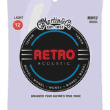 Martin MM12 Retro Monel Acoustic Strings Light 12 - 54 - Remenyi House of Music