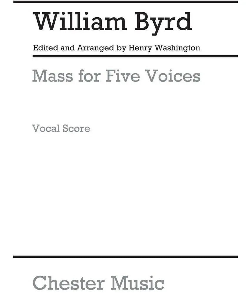 Mass for Five Voices - Remenyi House of Music