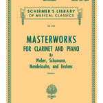 Masterworks for Clarinet and Piano - Remenyi House of Music