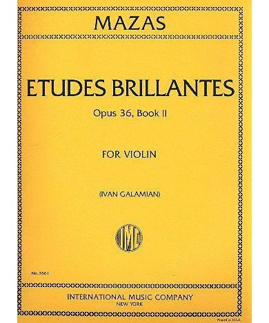 Mazas, J.F. - Etudes Brillantes Op. 36, No. 2 - Remenyi House of Music