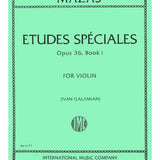 Mazas J.F. - Etudes Speciales Op 36, Book 1 - Remenyi House of Music