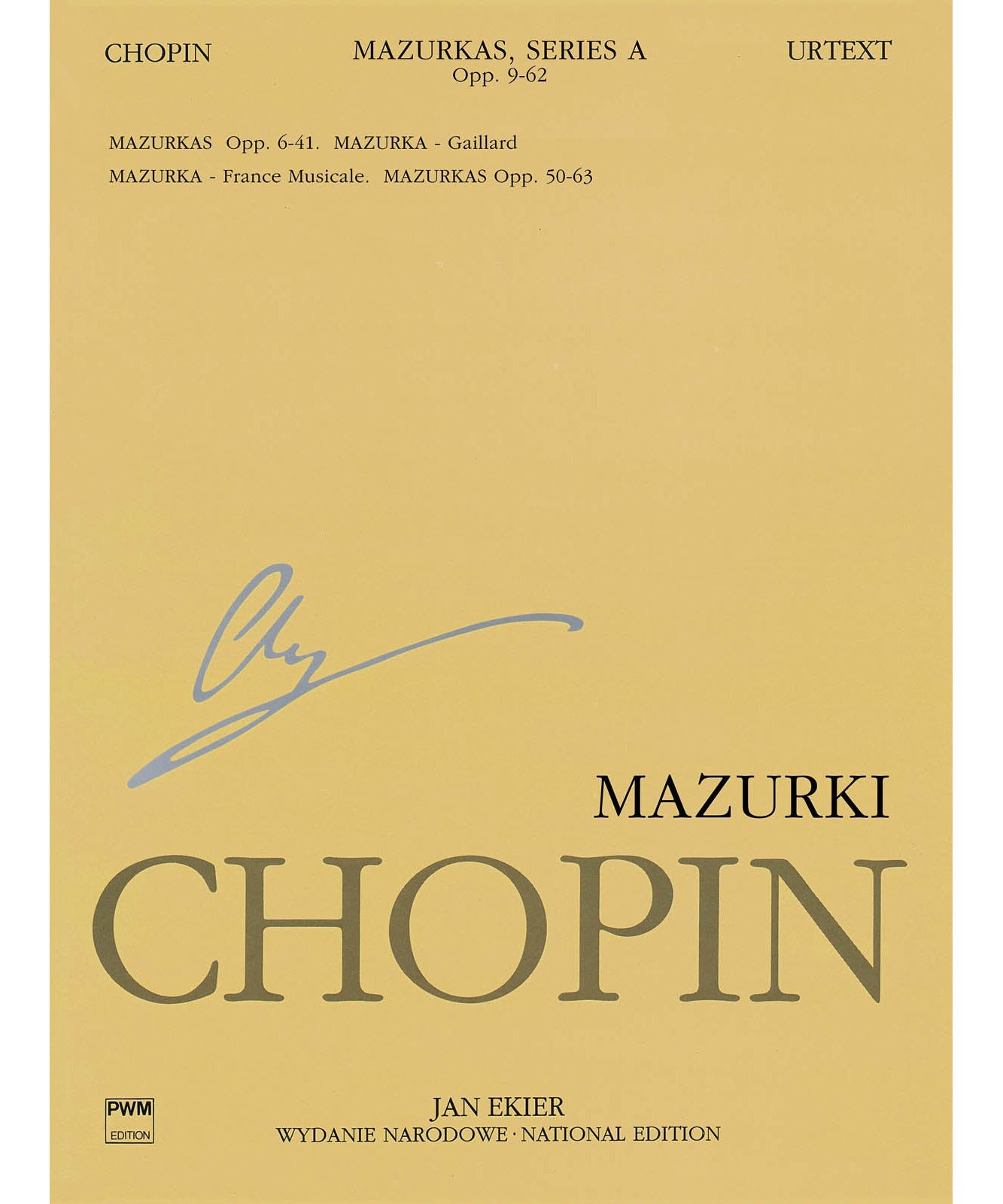 Mazurkas - Chopin National Edition 4A, Vol. IV - Remenyi House of Music