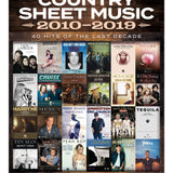 Country Sheet Music 2010-2019