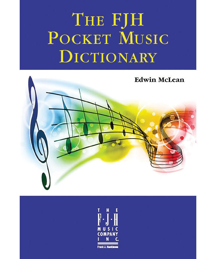 Mclean E. - FJH Pocket Music Dictionary - Remenyi House of Music