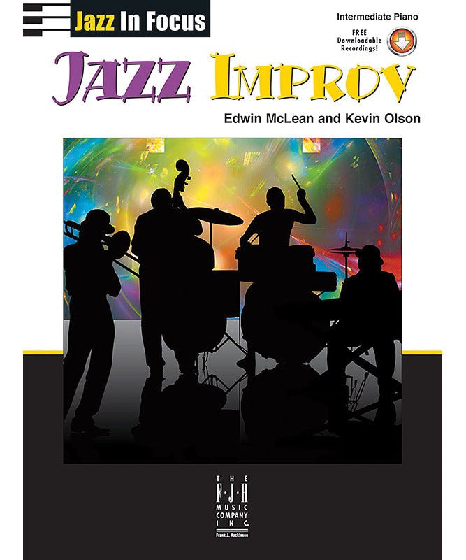 Mclean/Olson - Jazz In Focus - Jazz Improv Book & Dl - Remenyi House of Music