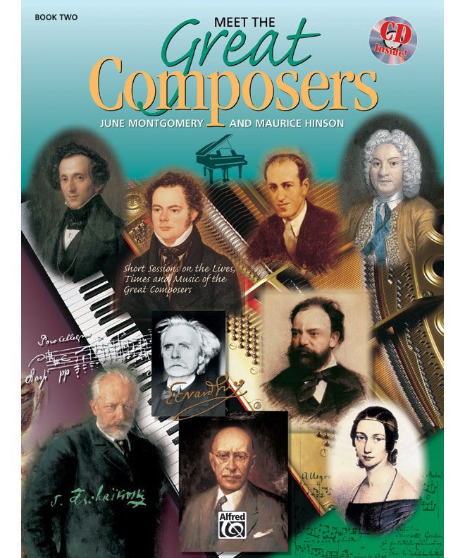 Meet the Great Composers, Book 2 (Piano Book & CD) - Remenyi House of Music