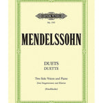 Mendelssohn F. - 19 Duets for 2 Solo Voices and Piano - Remenyi House of Music