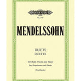 Mendelssohn F. - 19 Duets for 2 Solo Voices and Piano - Remenyi House of Music