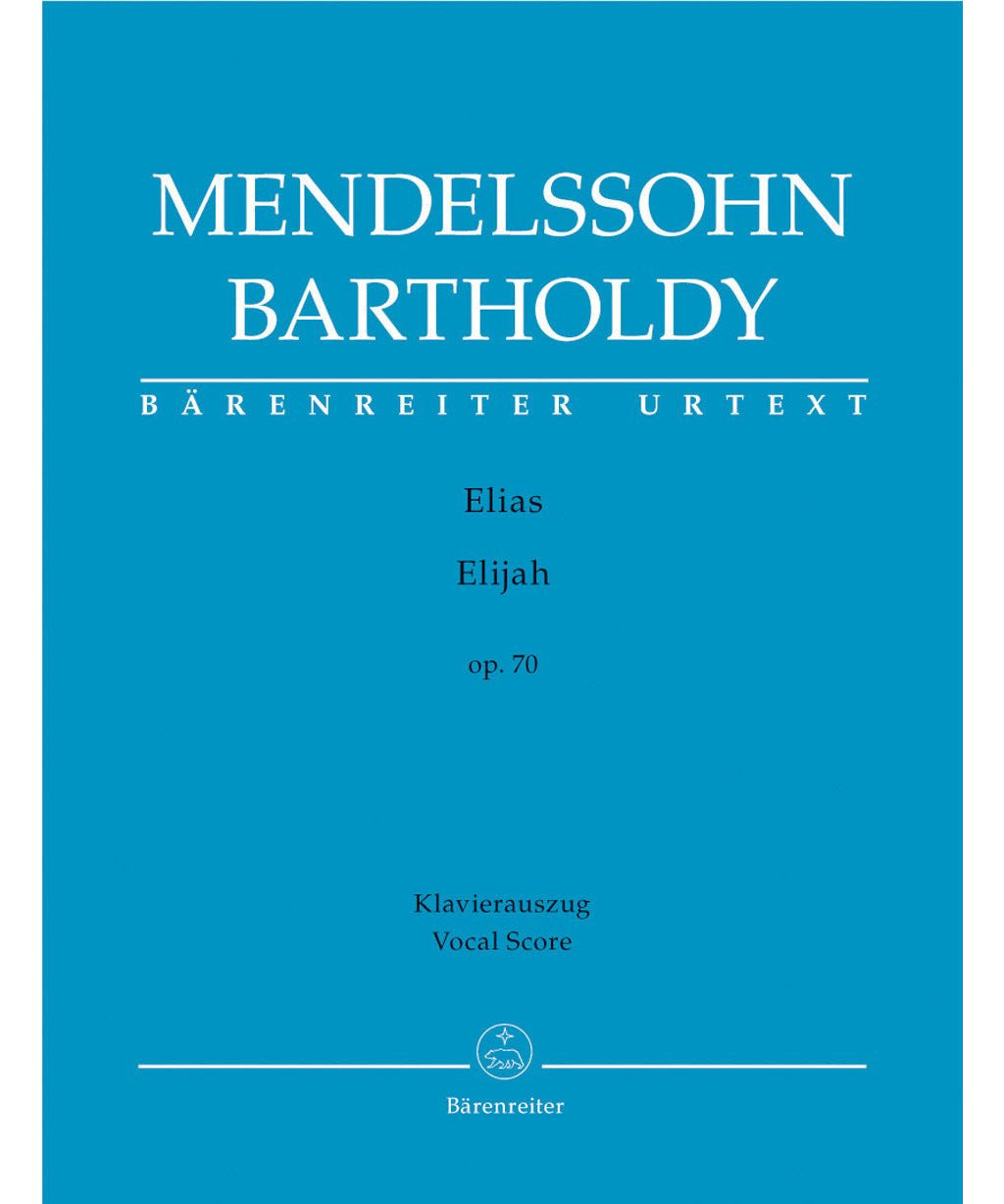 Mendelssohn F. - Elijah Op 70 - Remenyi House of Music