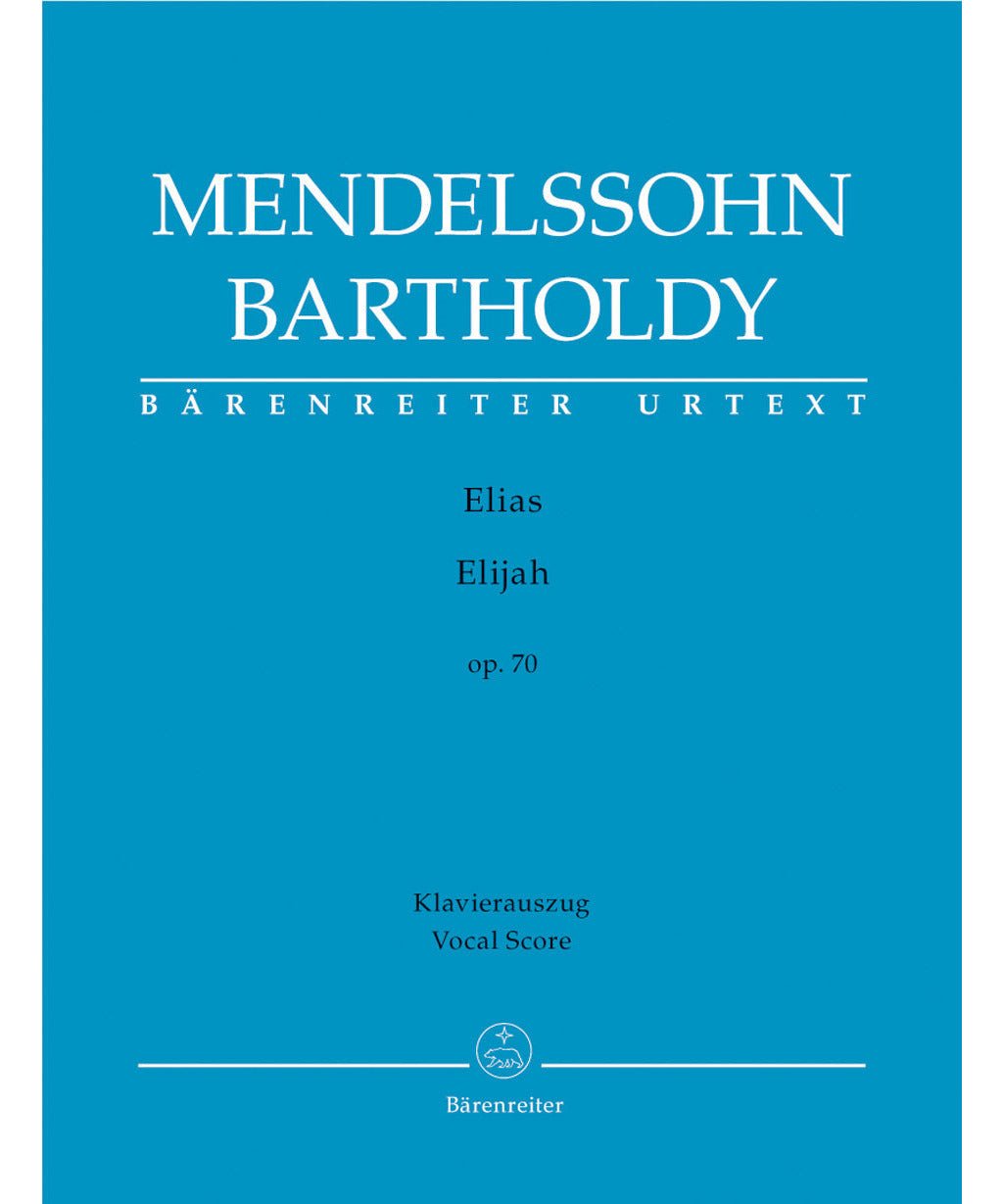 Mendelssohn F. - Elijah Op 70 - Remenyi House of Music