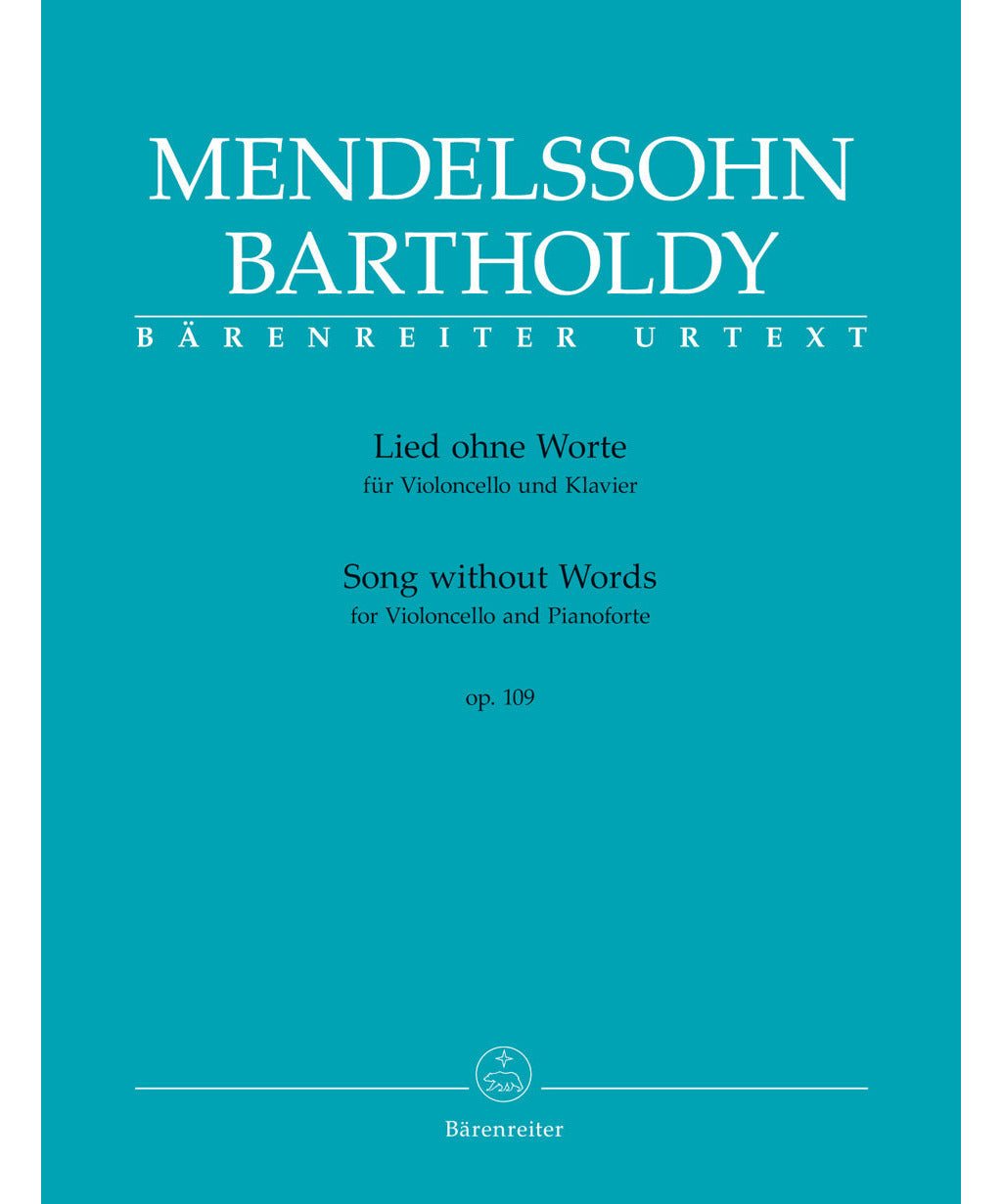 Mendelssohn F. - Song Without Words Op 109 - Remenyi House of Music