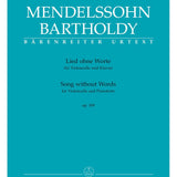 Mendelssohn F. - Song Without Words Op 109 - Remenyi House of Music