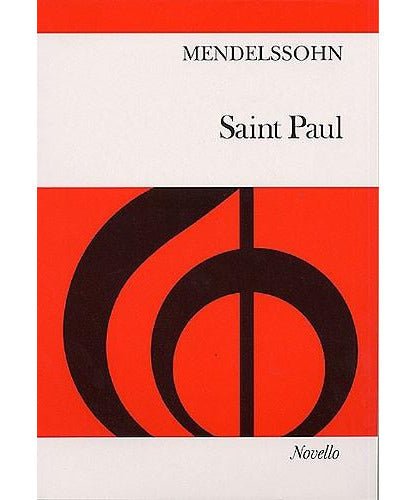 Mendelssohn F. - St Paul Op 36 - Remenyi House of Music