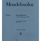 Mendelssohn F. - String Quartet in F Minor, Op. Posth. 80 - Remenyi House of Music