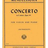 Mendelssohn F. - Violin Concerto in E Minor Op 64 - Remenyi House of Music