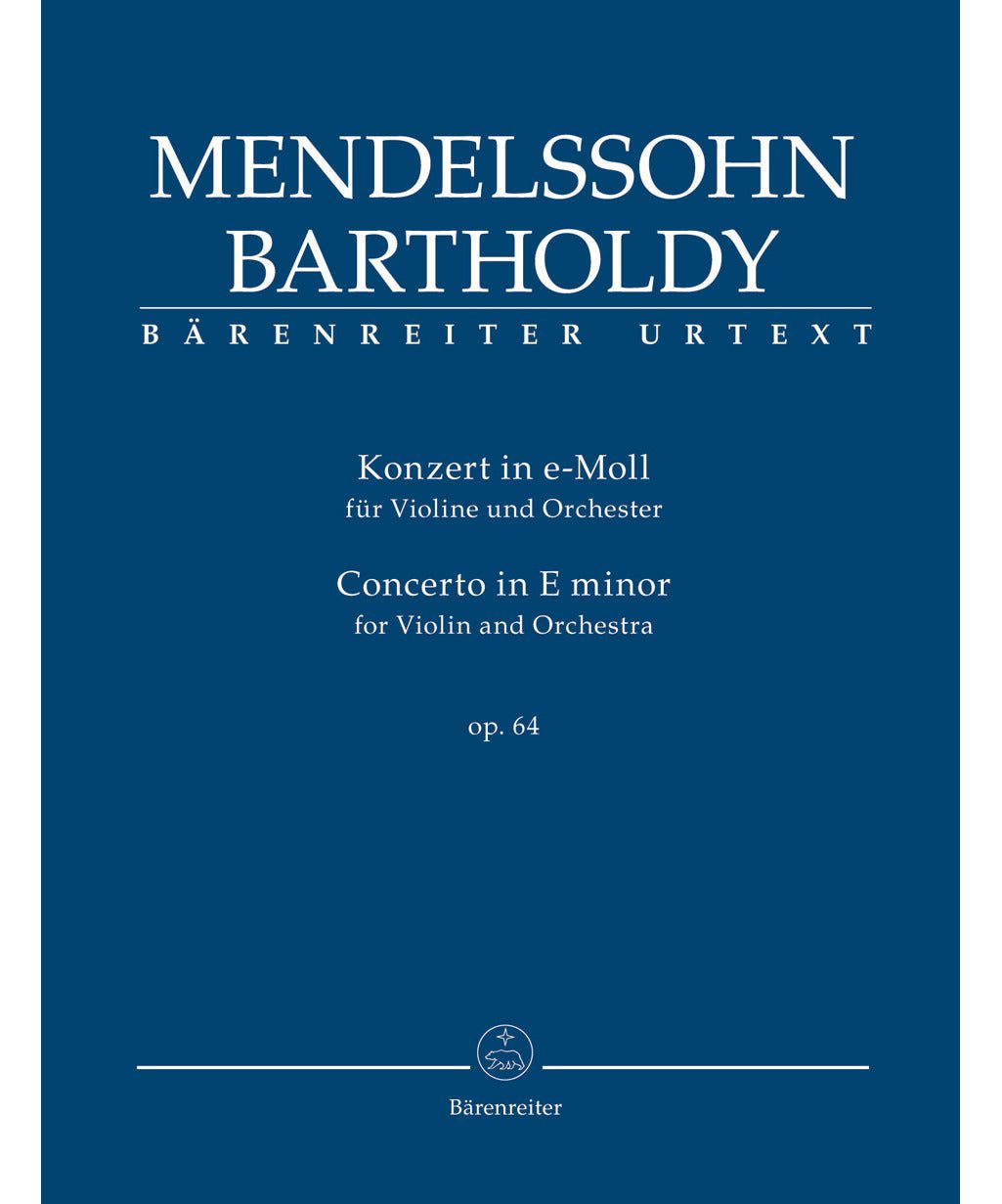 Mendelssohn F. - Violin Concerto In E - Op 64 - Remenyi House of Music