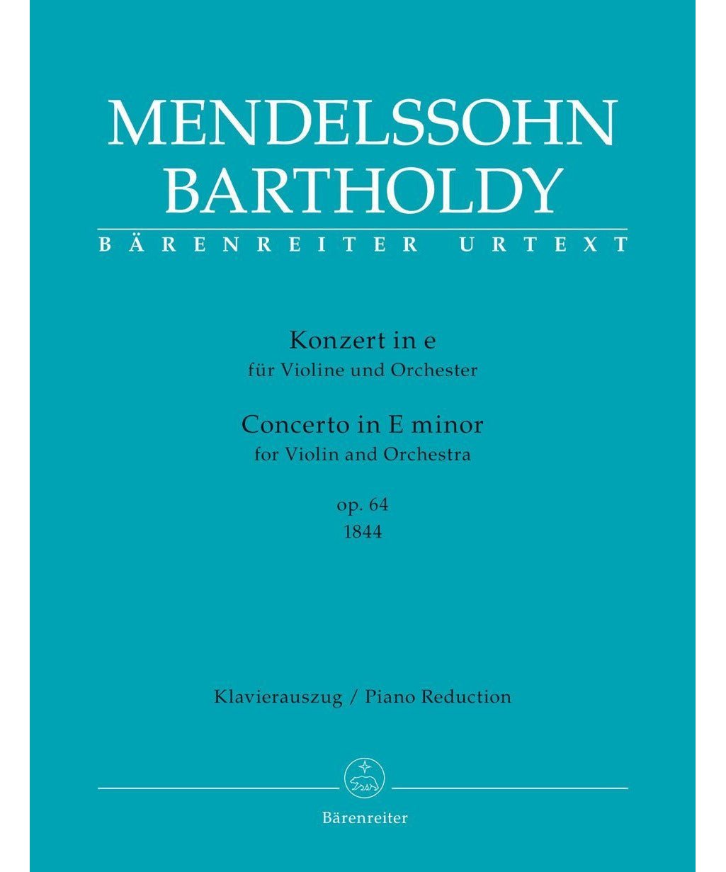 Mendelssohn: Violin Concerto in E Minor, Op. 64, 1st Version (1844) - Remenyi House of Music