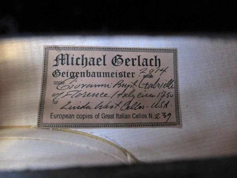 Michael Gerlach 1/2 size Cello - Remenyi House of Music