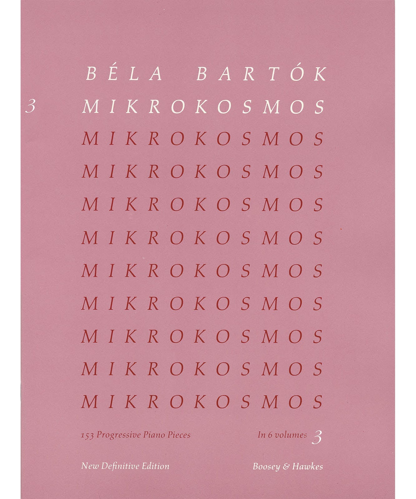 Mikrokosmos Volume 3 (Pink) - Remenyi House of Music