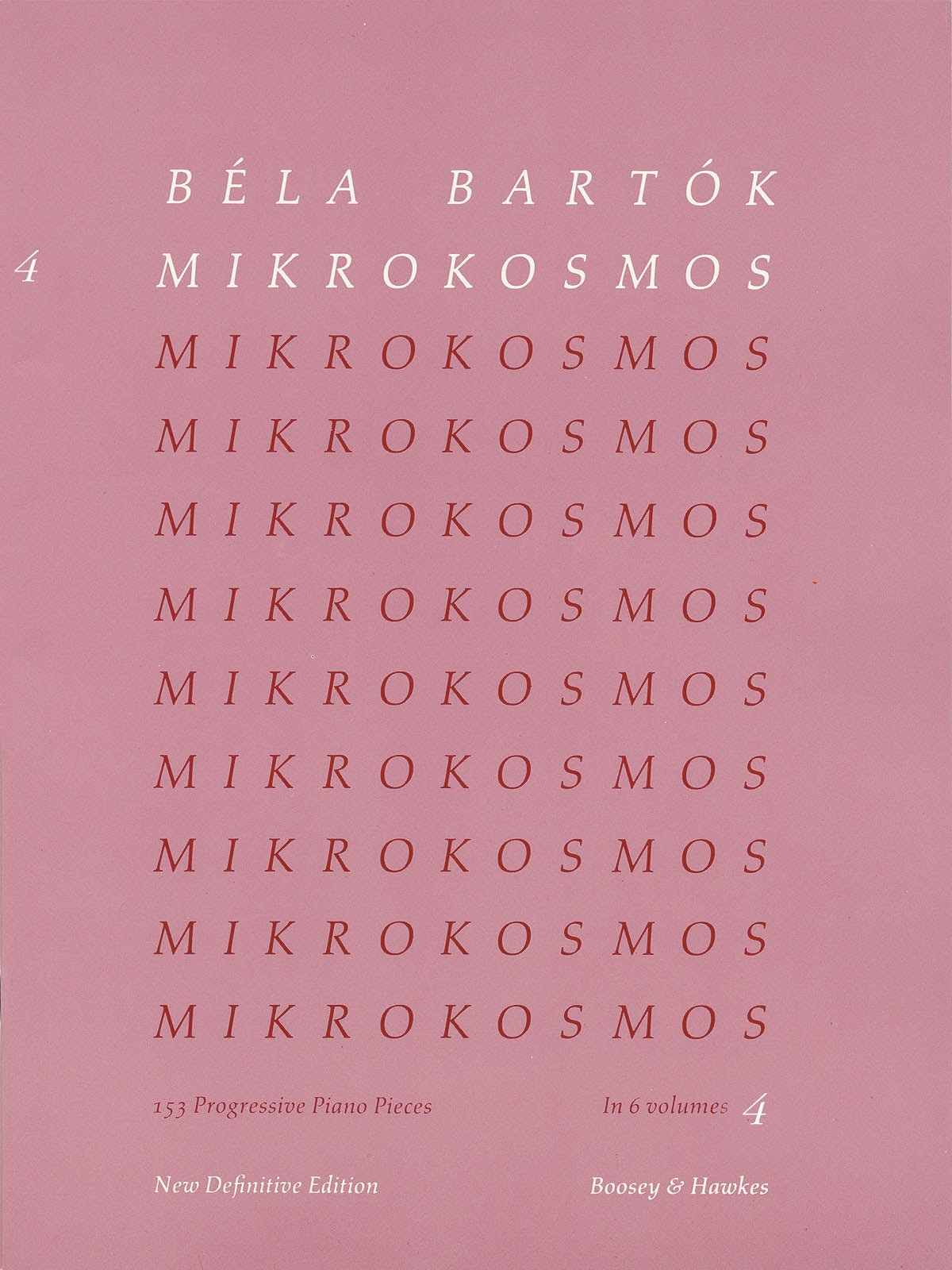 Mikrokosmos Volume 4 (Pink) - Remenyi House of Music