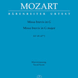 Missa brevis in G major K. 49 (47d) - Remenyi House of Music