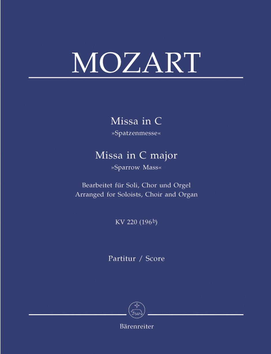 Missa in C major K. 220 (196b) "Sparrow Mass" - Remenyi House of Music