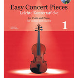 Easy Concert Pieces for Violin and Piano - Volume 1