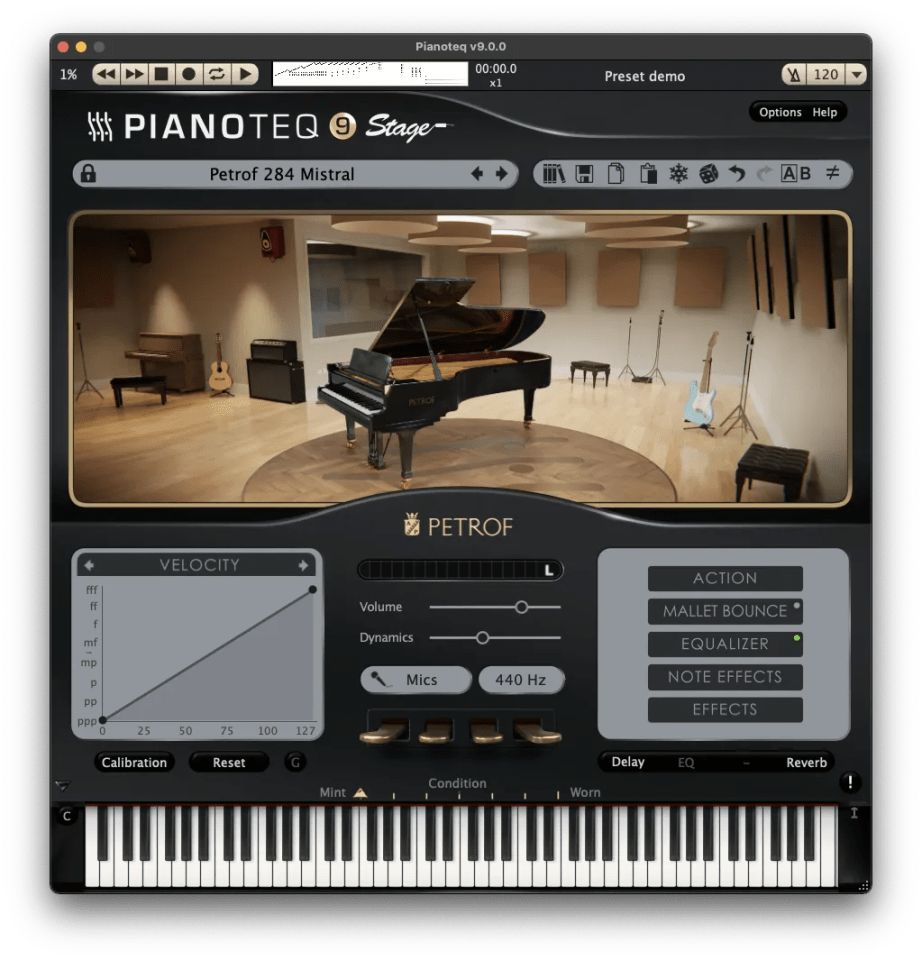 Modartt Pianoteq 9 Stage Acoustic Piano Software Download - Remenyi House of Music