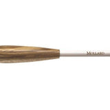 Mollard P Series Zebrawood Baton White 12 in. - Remenyi House of Music