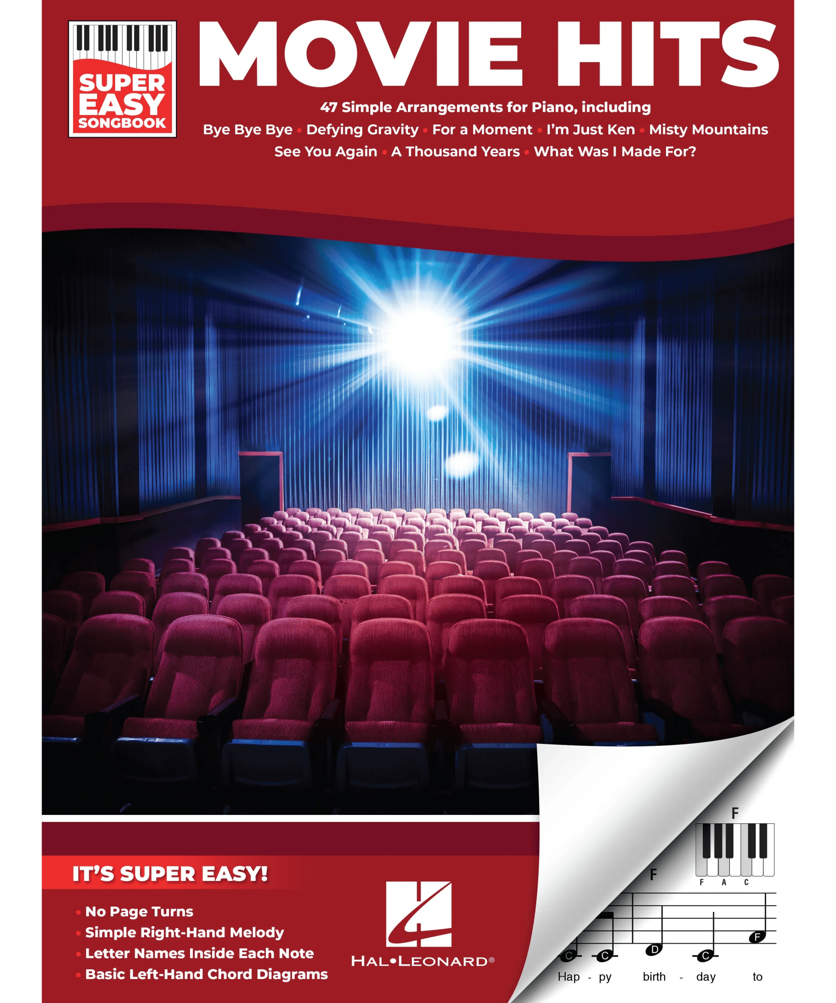 Movie Hits - Super Easy Songbook - Remenyi House of Music