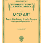 Mozart - 21 Concert Arias for Soprano: Complete Volumes 1 and 2 - Remenyi House of Music