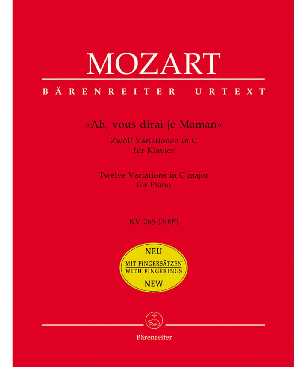 Mozart - "Ah, vous dirai - je Maman" KV 265 (300e) - Remenyi House of Music