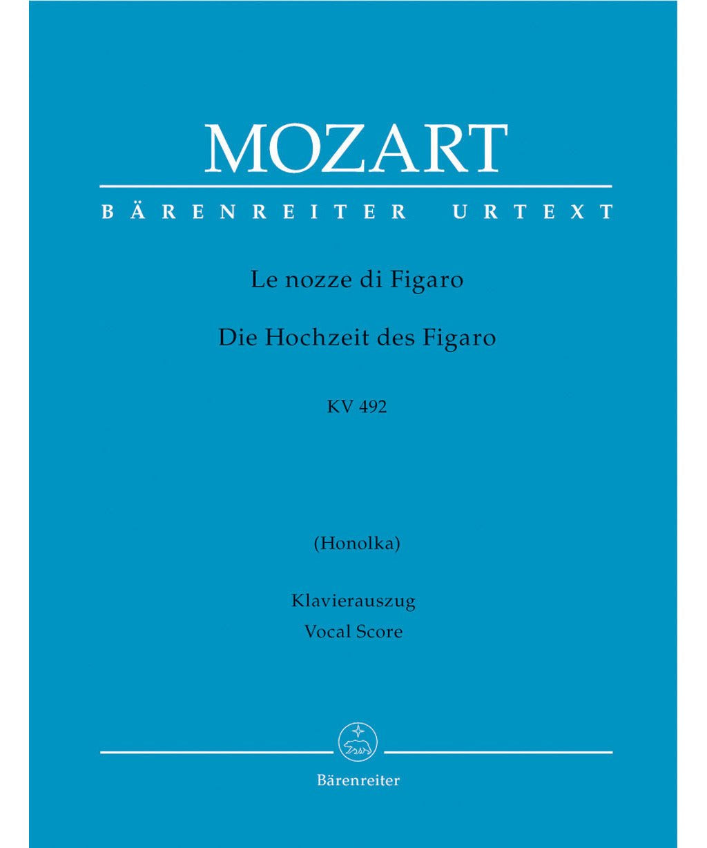 Mozart – Marriage of Figaro K.492 (German Translation by Honolka) - Remenyi House of Music