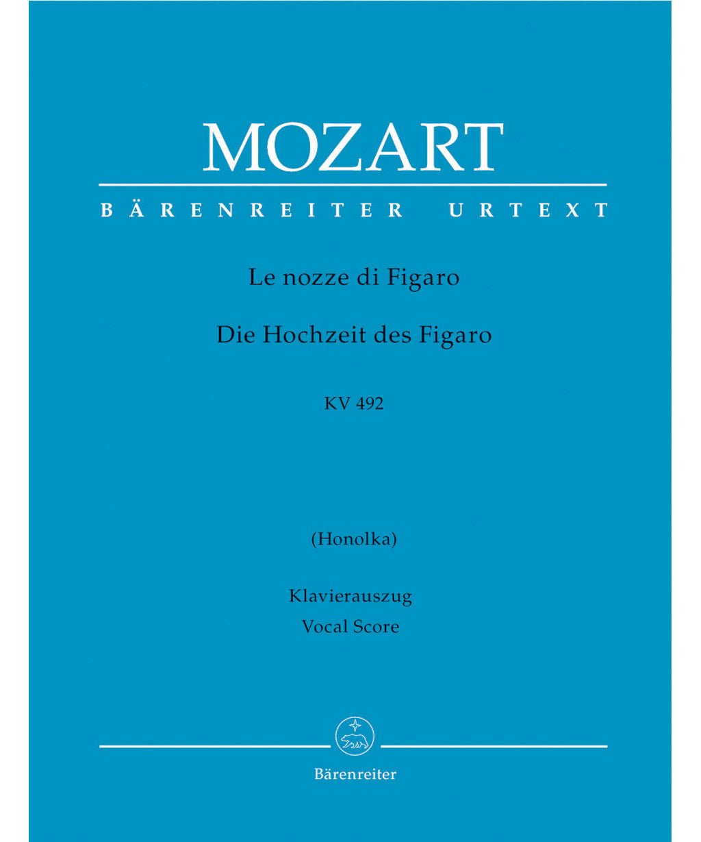 Mozart – Marriage of Figaro K.492 (German Translation by Honolka) - Remenyi House of Music