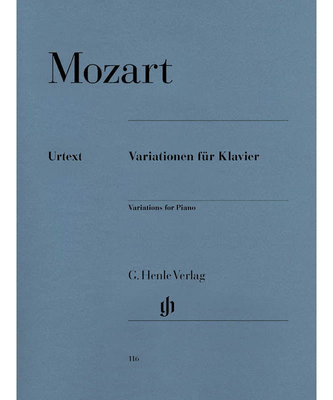 Mozart, W. A. - Piano Variations - Remenyi House of Music