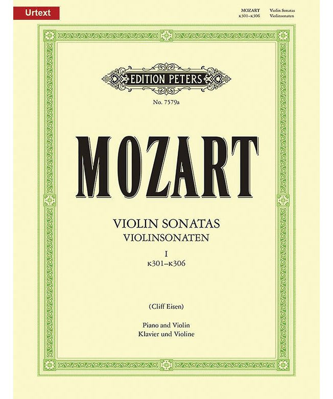 Mozart, W. A. - Violin Sonatas (Volume 1) - Remenyi House of Music