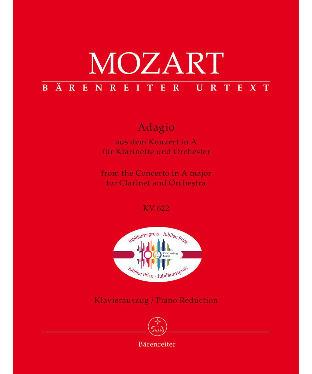 Mozart, W.A. - Adagio for Clarinet and Orchestra - Remenyi House of Music