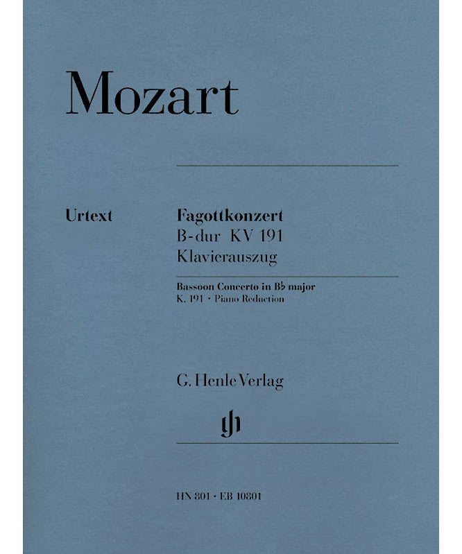 Mozart, W.A. - Bassoon Concerto in B - flat Major, K. 191 - Remenyi House of Music