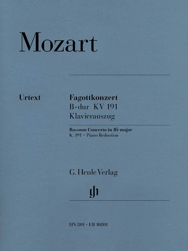 Mozart, W.A. - Bassoon Concerto in B - flat Major, K. 191 - Remenyi House of Music