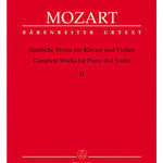 Mozart W.A. - Complete Works For Piano & Violin Volume 2 - Remenyi House of Music