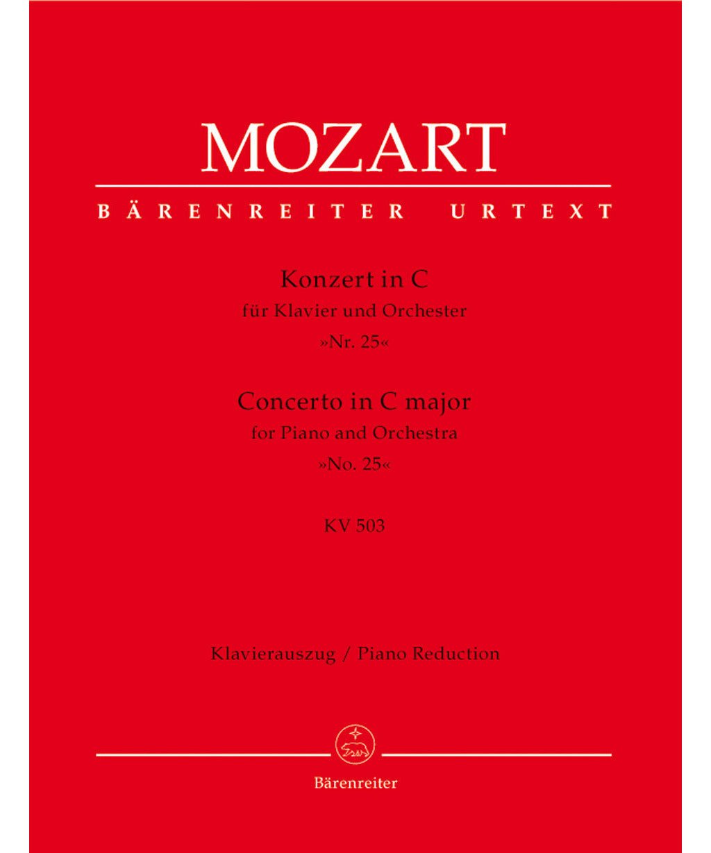 Mozart, W.A. - Concerto for Piano and Orchestra no. 25 in C major K. 503 - Remenyi House of Music