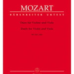 Mozart W.A. - Duets For Violin & Viola Kv 423 424 - Remenyi House of Music