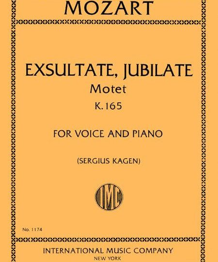 Mozart W.A. - Exsultate Jubilate K 165 - Remenyi House of Music