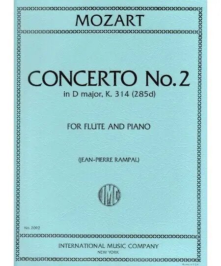 Mozart W.A. - Flute Concerto No. 2 in D Major, K. 314 - Remenyi House of Music