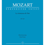 Mozart W.A. - La Clemenza Di Tito K 621 (Hardcover) - Remenyi House of Music