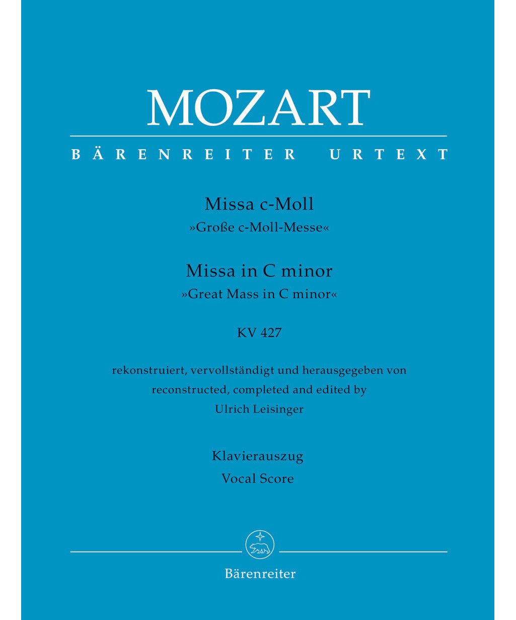 Mozart W.A. - Mass In C - Kv 427 - Remenyi House of Music