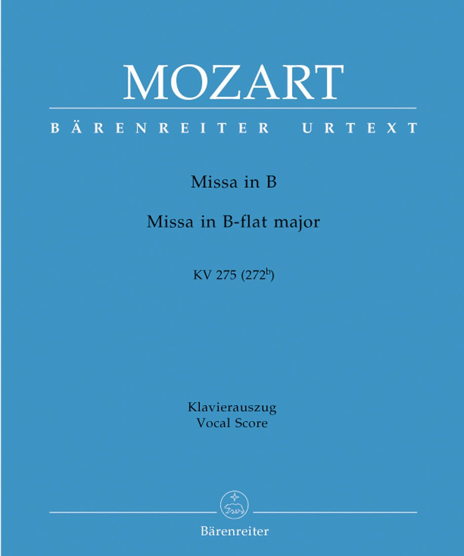 Mozart, W.A. - Missa in B - flat major K. 275 (272b) - Remenyi House of Music